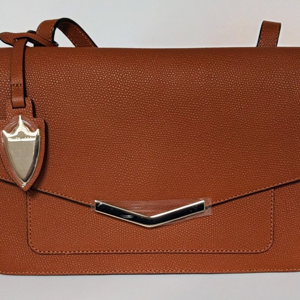 Times Arrow Leather Handbag Rodeo Rust Lily Shoulder Bag MSRP $258 NWT